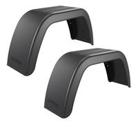 2 x Parafango in plastica 10" 11" 12" 13" ruota DOMAR Paraschizzi per rimorchio