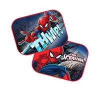 2 x parasole per auto/tende per finestrini laterali - parasole protezione UV (2 x Spiderman)