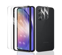 2 x Pellicola Protettiva per Samsung Galaxy A54 + 2 x Pellicola Fotocamera + Kit di Strumenti di Allineamento Automatico, Vetro Temperato Film, Screen Protector, Pellicola Protezione