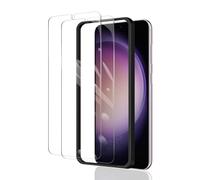2 x Pellicola Protettiva per Samsung Galaxy S22+/S22 Plus/S23+/S23 Plus + Kit di Strumenti di Allineamento Automatico, Vetro Temperato Film, Screen Protector, Pellicola Protezione, Durezza 9H