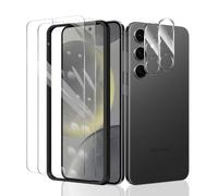 2 x Pellicola Protettiva per Samsung Galaxy S24 + 2 x Pellicola Fotocamera + Kit di Strumenti di Allineamento Automatico, Vetro Temperato Film, Screen Protector, Pellicola Protezione