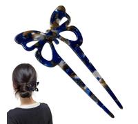 2 x penne per capelli per - clip per capelli | bacchette per capelli per | forcine in acetato a forma di U | Vintage Hair Fork | | clip per capelli | capelli francesi