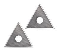 2 x per Bahco 625 Lame raschietto tascabili Lame raschietto triangolari per verniciatura 25 mm Lame raschietto per raschiare gli angoli per superfici in legno, plastica o metallo