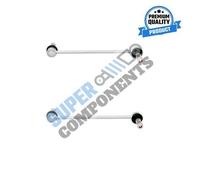 2 X Per Ford Fiesta Fusion 01-12 Ant Coppia Stabilizzatore Antirollio Barra Drop