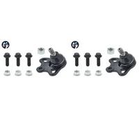 2 x Perno braccio oscillante TOPRAN per MERCEDES-BENZ B W245, KLASA A (W169)