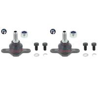 2 x Perno braccio oscillante TOPRAN per VW TRANSPORTER T4 Autobus (70B, 70C,