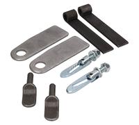 2 x perno e occhiello cinghia cerniera rimorchio camion portellone antiluce c...