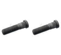 2 x Perno perno bullone ruota FEBI BILSTEIN per FORD FOCUS III, FOCUS III