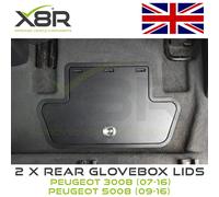 2 X Peugeot 3008 5008 Posteriore Ricambio Vano Piedi Vano Portaoggetti Coperchio