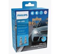 2 x Philips Ultinon Pro6000 LED H4 18W 12V Omologate Strada Lampade