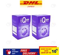 2 x Phytoscience IIQ Plus Luteina Eye Care RO Acqua Astaxantina Stelo di Mirt...