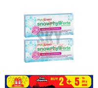 2 x Phytoscience Snowphyl Forte Snow Algae Clorofilla ed estratto di foglie d...