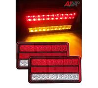 2 X Posteriore Faro 12v LED Rimorchio Furgone Camion Caravan Freno Stop Freccia