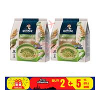 2 x QUAKER 3-in-1 bevanda avena cereali matcha sapore di tè verde (12 bustine...