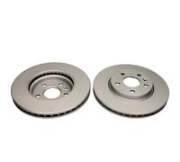 2 x QUARO QD5415 Disco freno per CHEVROLET,DAEWOO,OPEL,VAUXHALL