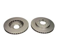 2 x QUARO QD5837 Disco freno per HONDA