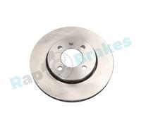 2 x RAP BRAKES R-D0117 Disco freno per SEAT,SKODA,VW