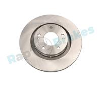 2 x RAP BRAKES R-D0141 Disco freno per CITROËN,MITSUBISHI,PEUGEOT