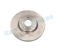 2 x RAP BRAKES R-D0189 Disco freno per AUDI