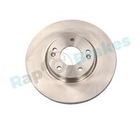2 x RAP BRAKES R-D0217 Disco freno per HYUNDAI,KIA