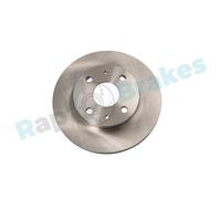 2 x RAP BRAKES R-D0252 Disco freno per DAIHATSU,SUBARU