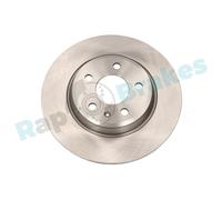 2 x RAP BRAKES R-D0272 Disco freno per AUDI