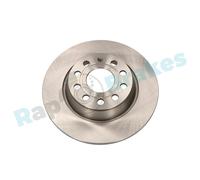 2 x RAP BRAKES R-D0351 Disco freno per AUDI,SEAT,SKODA,VW