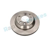 2 x RAP BRAKES R-D0367 Disco freno per AUDI,PORSCHE,VW