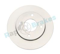 2 x RAP BRAKES R-D0391 Disco freno per MITSUBISHI,SMART