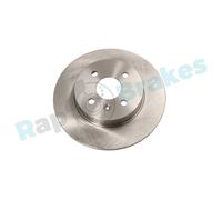 2 x RAP BRAKES R-D0470 Disco freno per OPEL