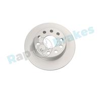 2 x RAP BRAKES R-D0502C Disco freno per AUDI,SEAT,SKODA,VW