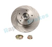 2 x RAP BRAKES R-D0945 Disco freno per RENAULT
