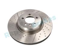 2 x RAP BRAKES R-D0966 Disco freno per BMW