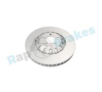 2 x RAP BRAKES R-D1109C Disco freno per AUDI,VW