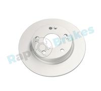 2 x RAP BRAKES R-D1139C Disco freno per HONDA