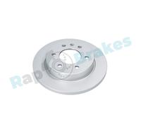 2 x RAP BRAKES R-D1253C Disco freno per MERCEDES-BENZ