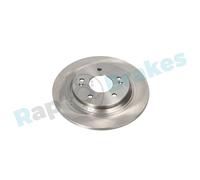 2 x RAP BRAKES R-D1302 Disco freno per HYUNDAI