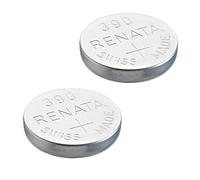 2 x Renata Batteria Orologio - Fatto In Svizzera - Tutte Le Taglie - Ossido D'argento renata Batterie - 315,317,319,321,329,335,337,341,344,346,350,357,361,362,364,366,370,371,373,377,379,381,384,389,390,391,392,393,394,395,396,397 - CR 2450N,1225,1632,1616,1220,1216,2032,1620,2320,2032,2025,2430,2325,2016 da Lizzy - 390 (SR1130SW)