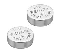 2 x Renata Batteria Orologio - Fatto In Svizzera - Tutte Le Taglie - Ossido D'argento renata Batterie - 315,317,319,321,329,335,337,341,344,346,350,357,361,362,364,366,370,371,373,377,379,381,384,389,390,391,392,393,394,395,396,397 - CR 2450N,1225,1632,1616,1220,1216,2032,1620,2320,2032,2025,2430,2325,2016 da Lizzy - 319 (SR527SW)