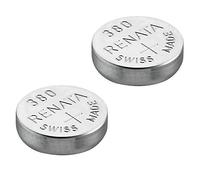 2 x Renata Batteria Orologio - Fatto In Svizzera - Tutte Le Taglie - Ossido D'argento renata Batterie - 315,317,319,321,329,335,337,341,344,346,350,357,361,362,364,366,370,371,373,377,379,381,384,389,390,391,392,393,394,395,396,397 - CR 2450N,1225,1632,1616,1220,1216,2032,1620,2320,2032,2025,2430,2325,2016 da Lizzy - 380