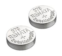 2 X Renata Batteria Orologio - Ossido D'Argento - 315,317,319,321,329,335,337,341,344,346,350,357,361,362,364,366,370,371,373,377,379,381,384,389,390,391,392,393,394,395,396,397 - Cr 2450N,1225,1632,1616,1220,1216,2032,1620,2320,2032,2025,2430,2325,2016 Da Lizzy - 379 (Sr521Sw)