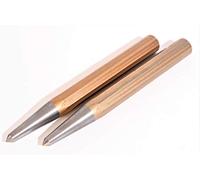 2 X Rennsteig Punzoni 150 MM Scalpello Cromo Vanadio 8kant din 7250 Fatto Germania