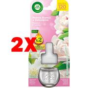 Air Wick Elettrico Ricarica Peonia Bianca e Gelsomino 19ml