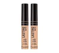 2 x Rimmel Lasting Matte Concealer Full Coverage - 015 True Ivory