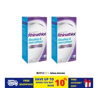 2 x Rinathiol dissolve e elimina lo sciroppo per la tosse del catarro 125 ml
