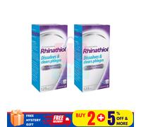 2 x Rinathiol dissolve e elimina lo sciroppo per la tosse del catarro 125 ml