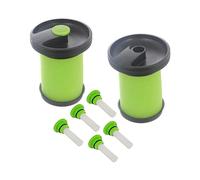 2 x robot pulitore per spazzatura, schiuma lavabile, filtro HEPA per allergeni, accessori per la pulizia di Gtechmulti MK2, spazzole lavabili, caricamento lungo, set Compacts HEPA di ricambio