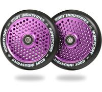 2 X Root Industries Honeycore Scooter Stunt Ruolo 120mm Lilla/Potrebbe Nero