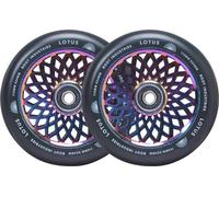 2 X Root Industries Lotus Stunt-Scooter Ruote 110Mm Neochrome Rainbow