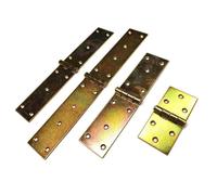 2 X Rotanti Cerniere Resistente Zinco Acciaio Retro Linguetta Scatola Contatore